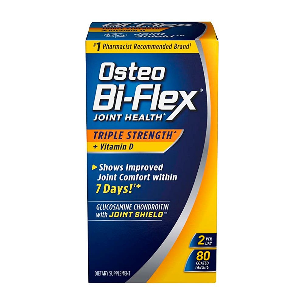 Osteo Bi-flex Triple Fuerza con Vitamina D 80 Tabs