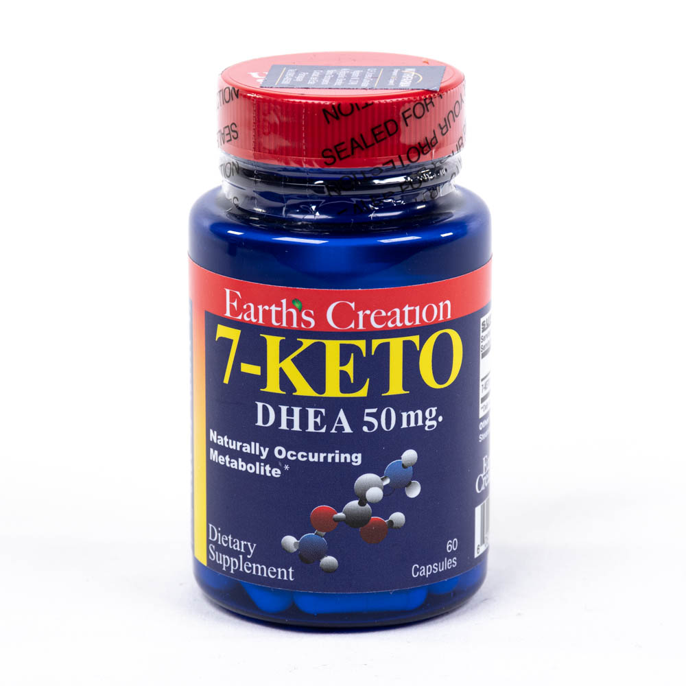 7 Keto Earth's Creation Dhea 50mg 60 Capsulas