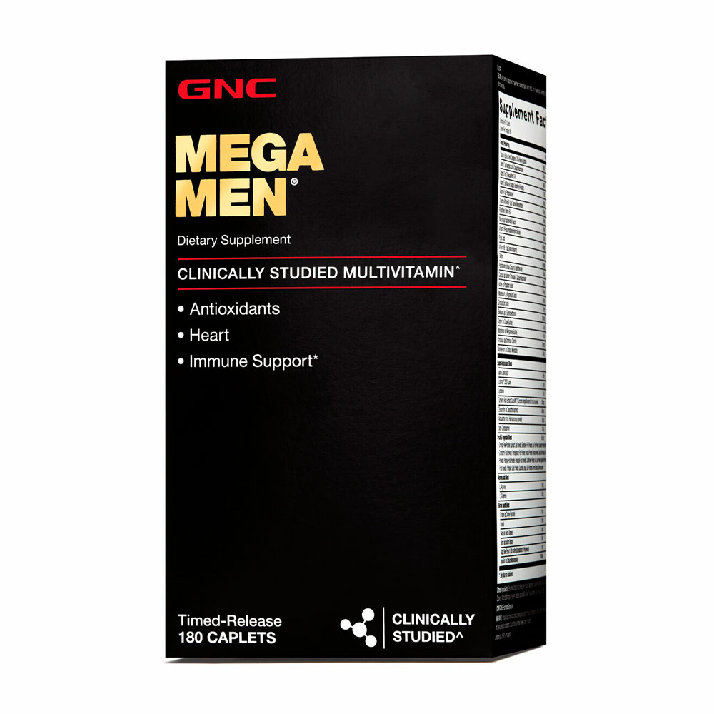 Mega Men Gnc 180 Capsulas