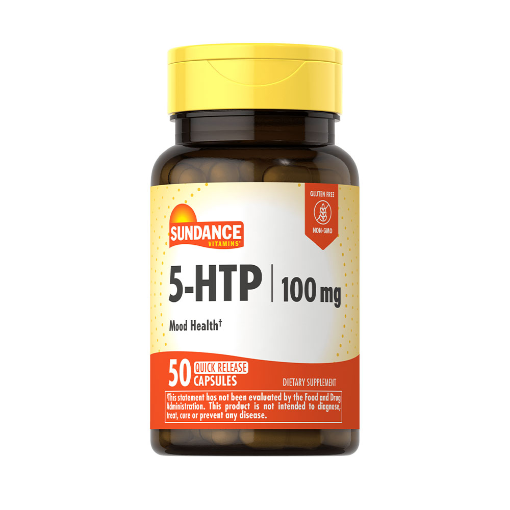 Vitamina Sundance 5-HTP 100MG 50 Cápsulas