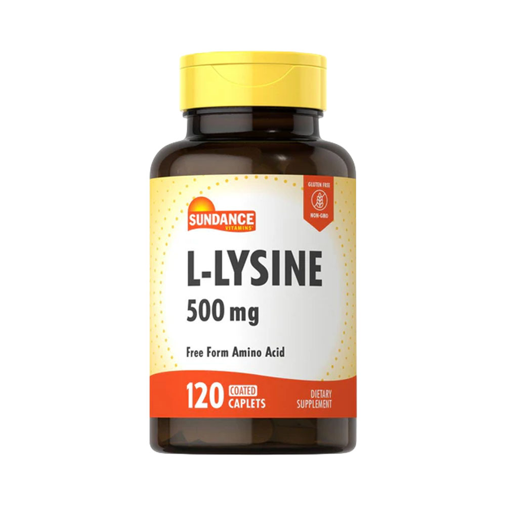 Vitamina Sundance L-lysine 500MG 120 Comprimidos