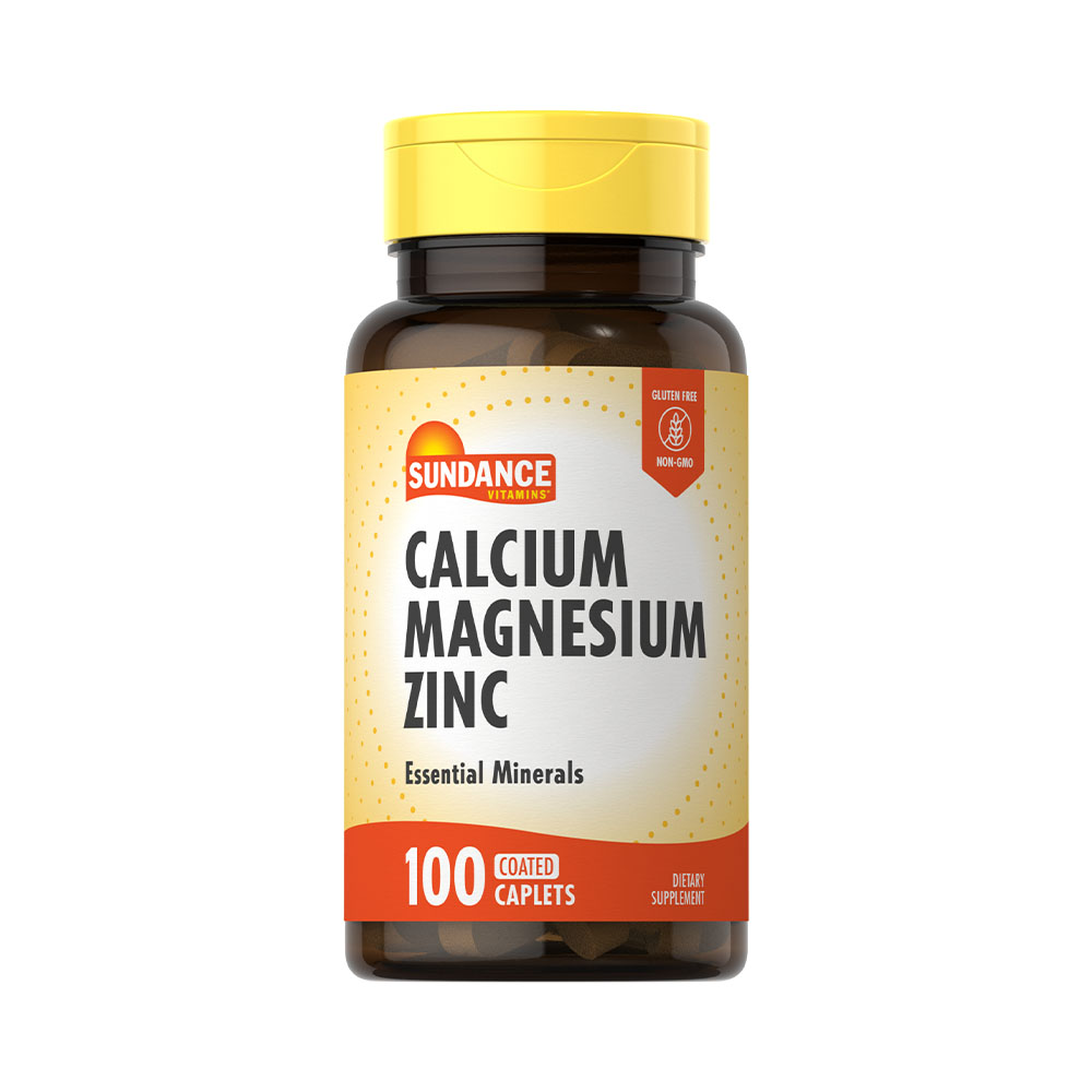 Vitaminas Sundance Calcium Magnesium Zinc 100 Cápsulas