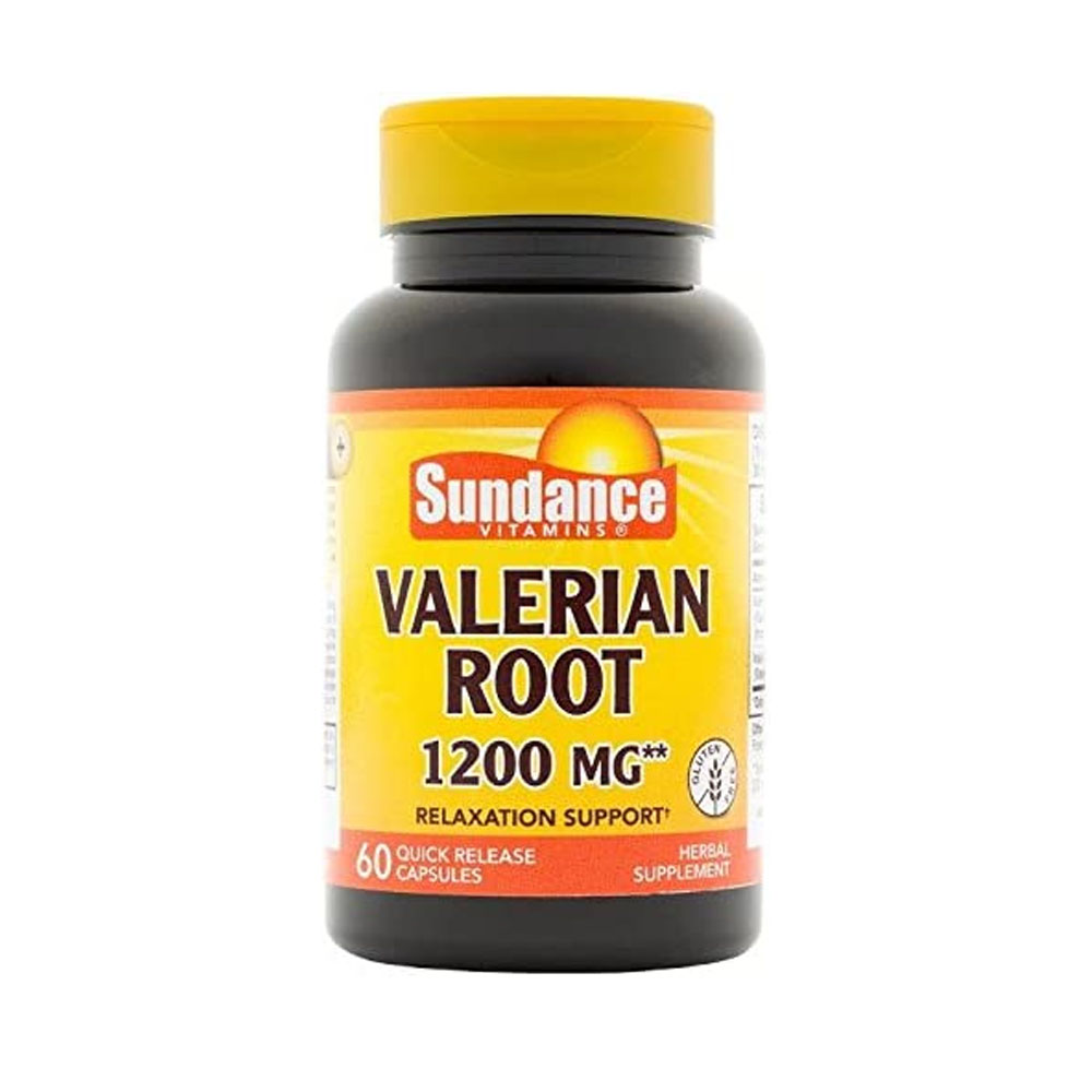 Vitamina Sundance Valeria Root 1200MG 60 Cápsulas