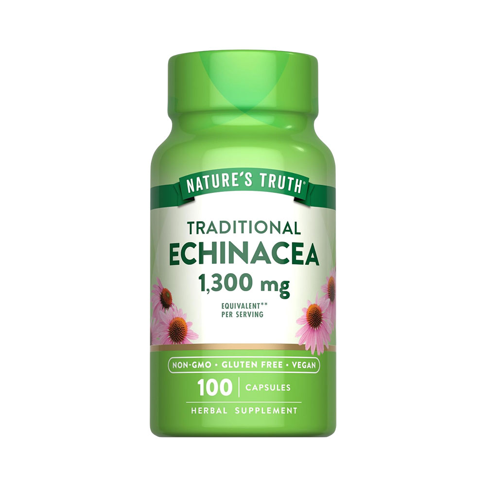 Vitamina Nature's Truth Echinacea 400MG 100 Cápsulas