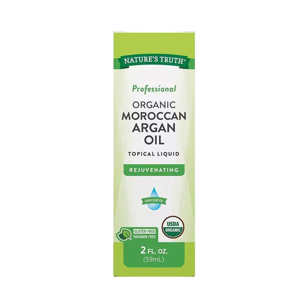 Óleo Nature's Truth Organic Moroccan Argan Rejuvenating 69ML