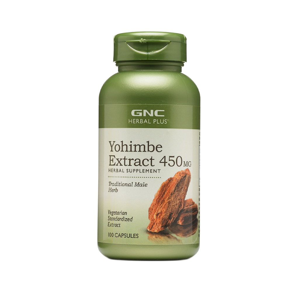Capsulas Yohimbe Gnc Extract 450MG