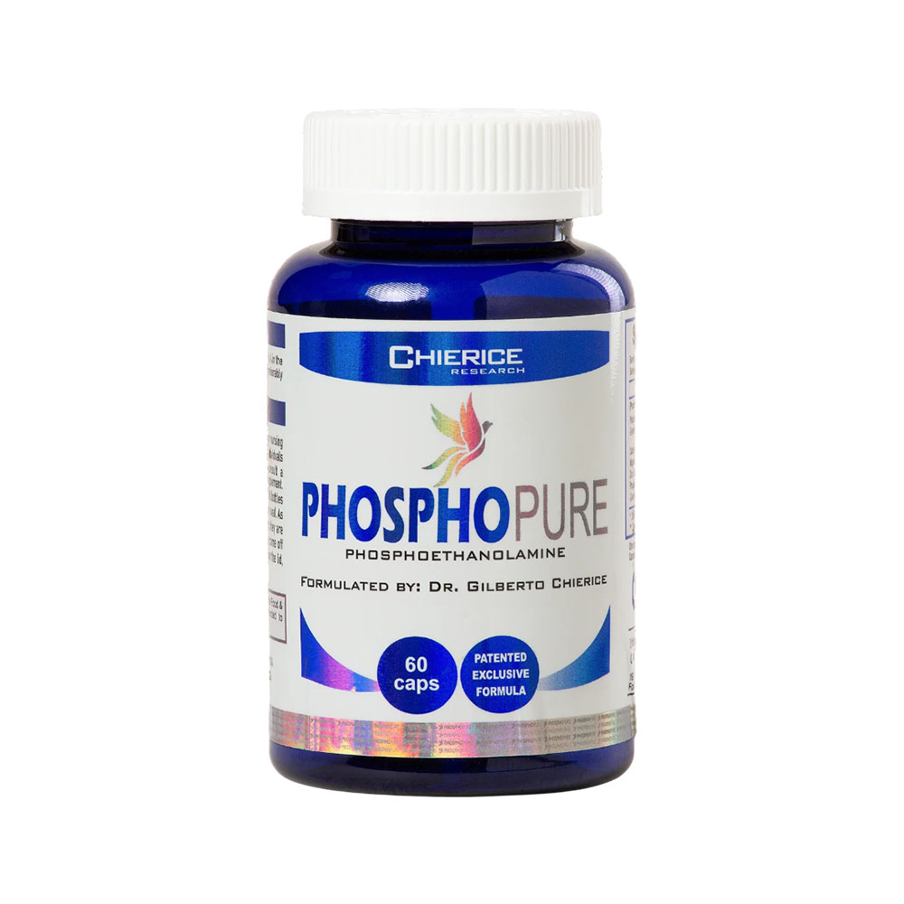 Vitaminas Chierice Phosphopure 60 Cápsulas