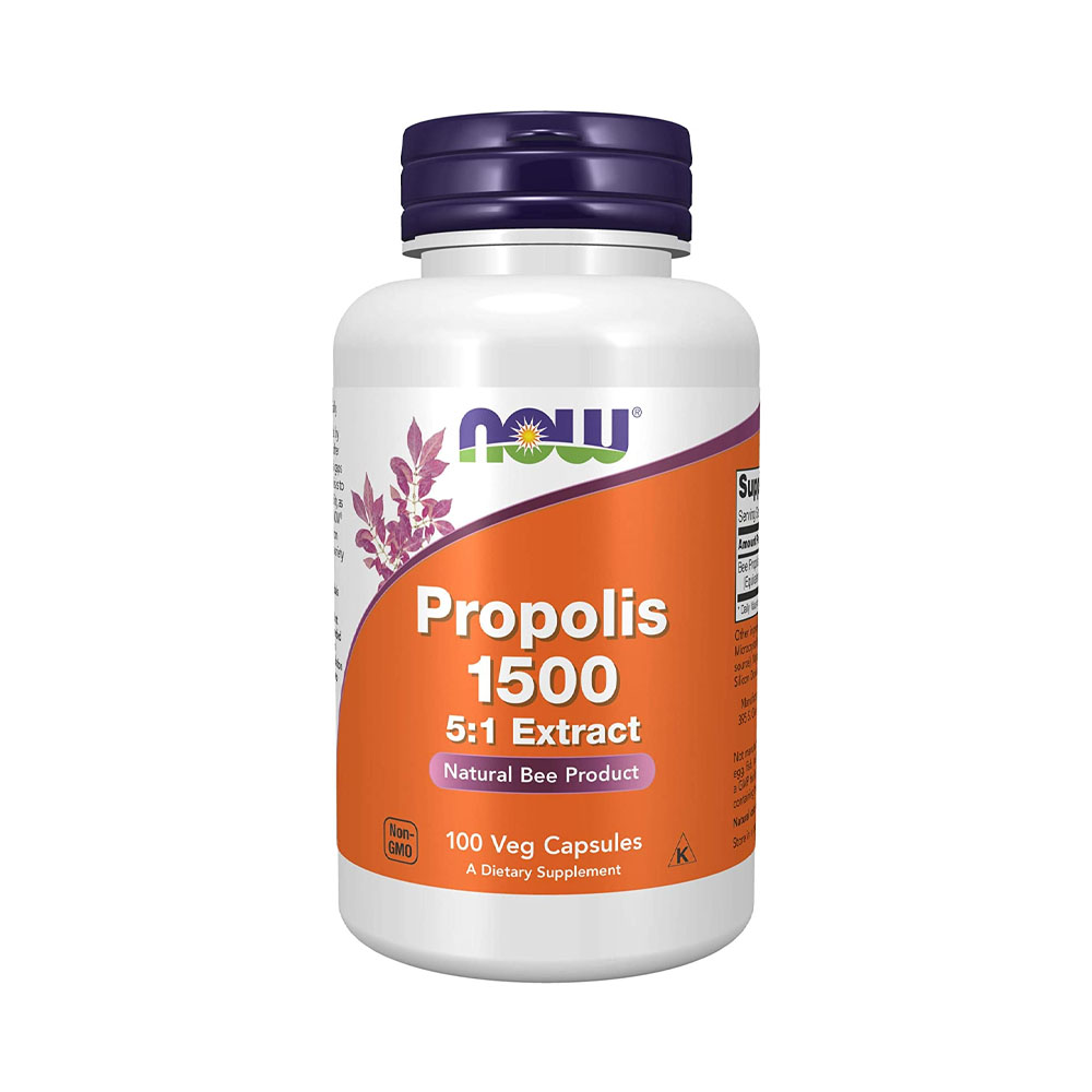 Suplemento Now Sports Propolis 1500 100 Cápsulas