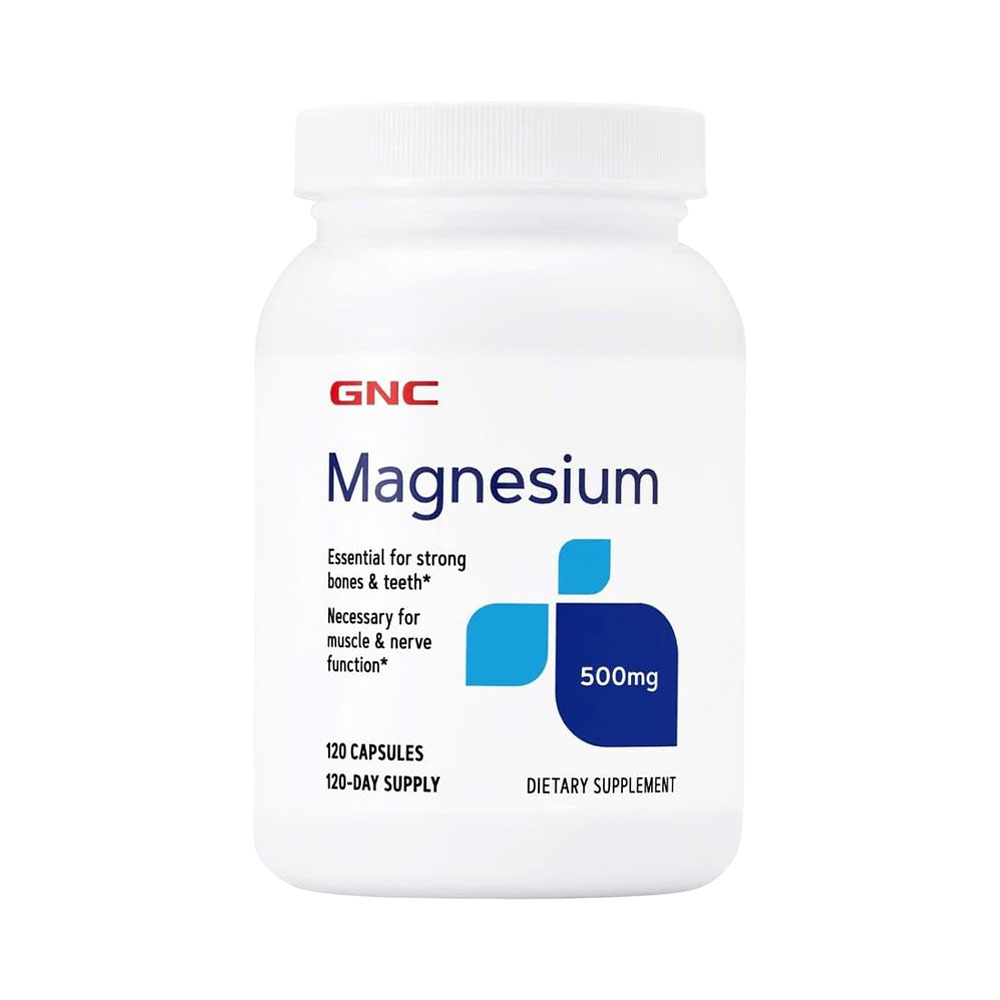 Suplemento Dietético Gnc Magnesium 500MG 120 Capsulas