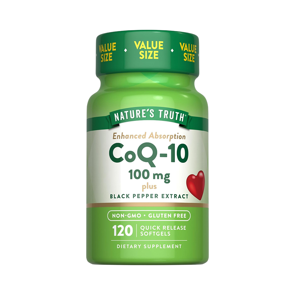Vitaminas Nature's Truth CO-Q10 100MG 120 Softgels