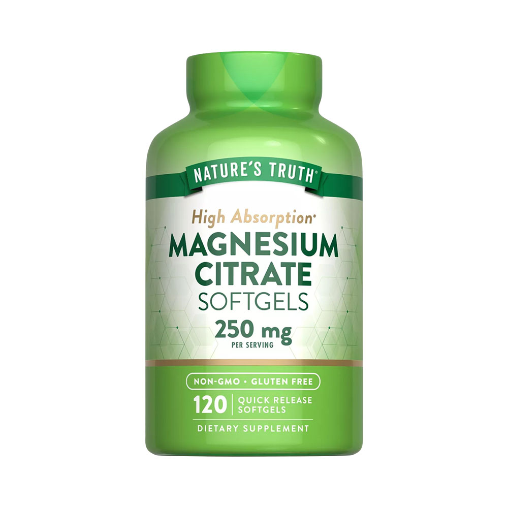 Vitamina Nature's Truth Magnesium Citrate 250MG 120 Capsulas