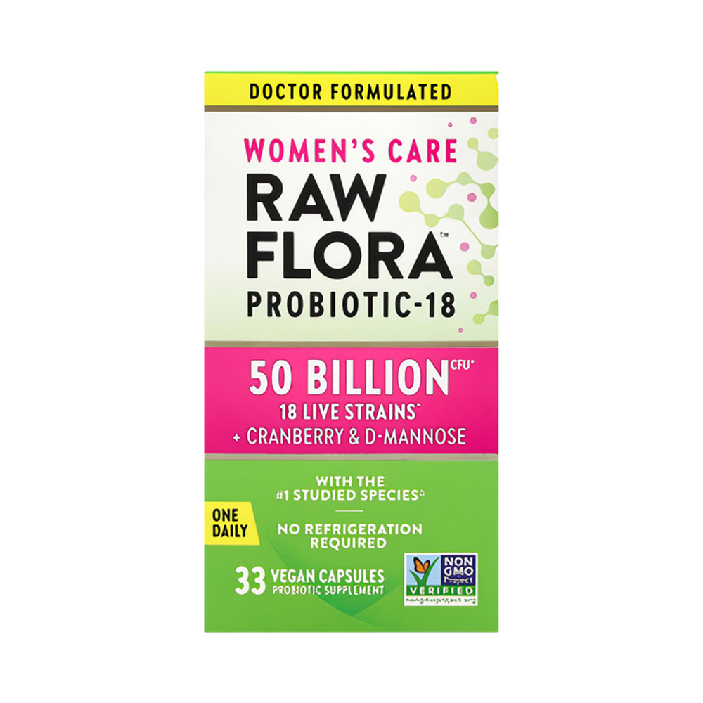 Vitamina Nature's Truth Women's Care Raw Flora PROBIOTIC-18 33 Capsulas