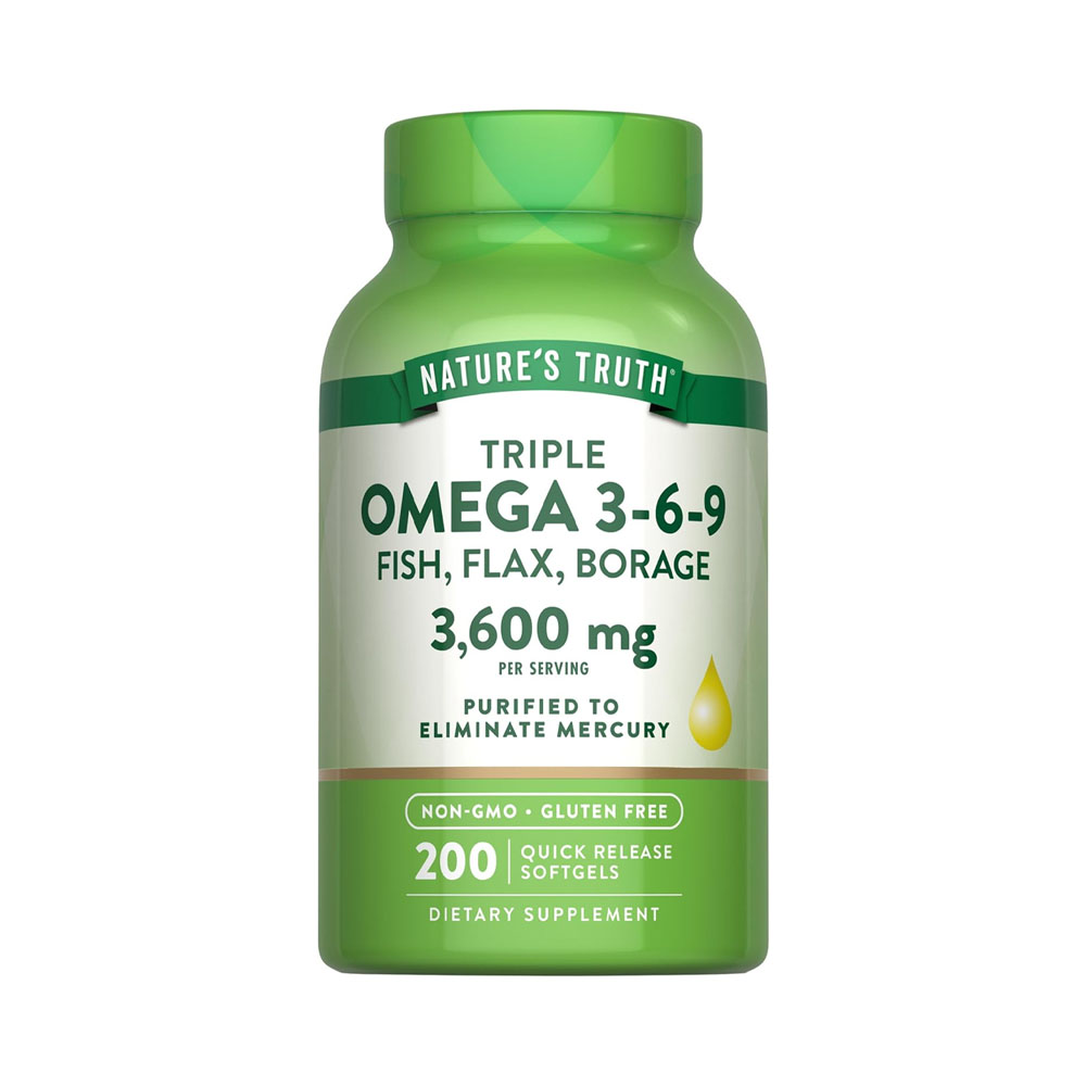 Vitamina Nature's Truth Omega 3-6-9 3600MG 120 Softgels