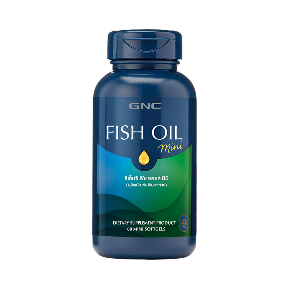 Suplemento Gnc Fish Oil Mini 60 Capsulas