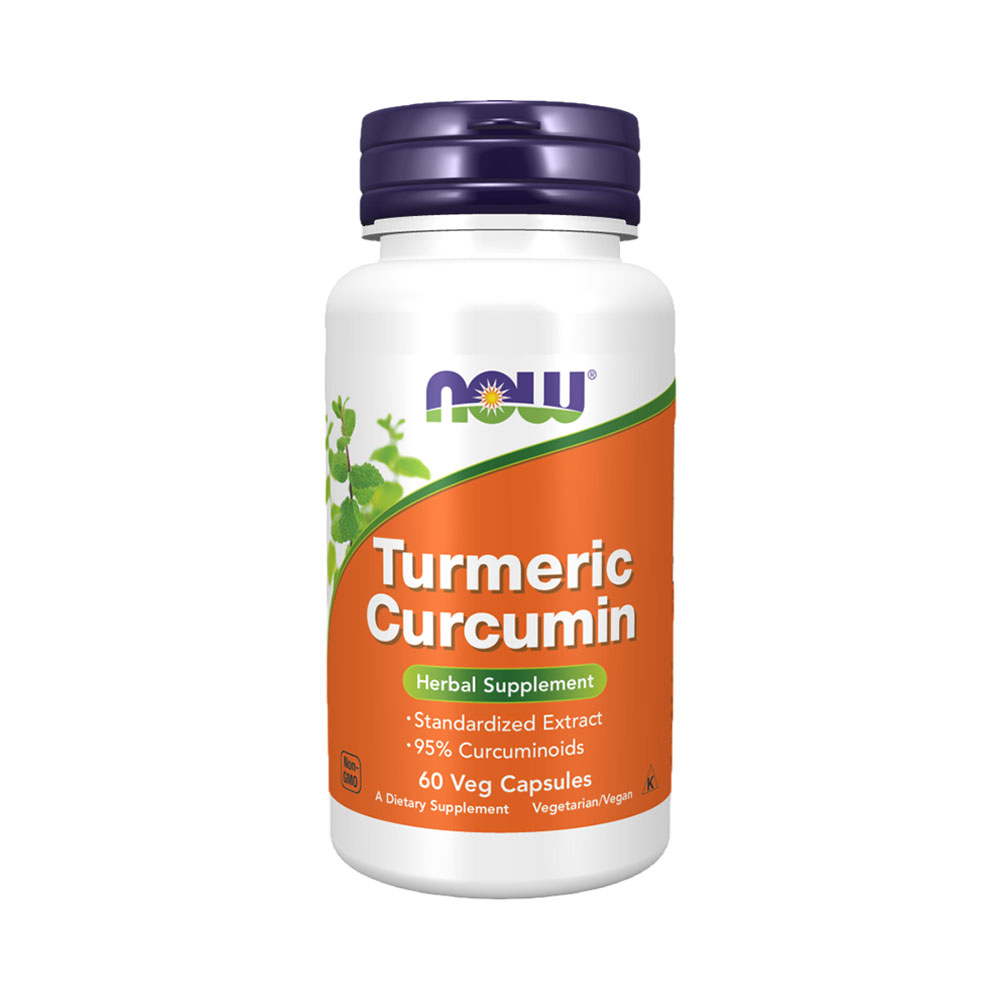 Vitamina Now Turmeric Curcumin 60 Capsulas