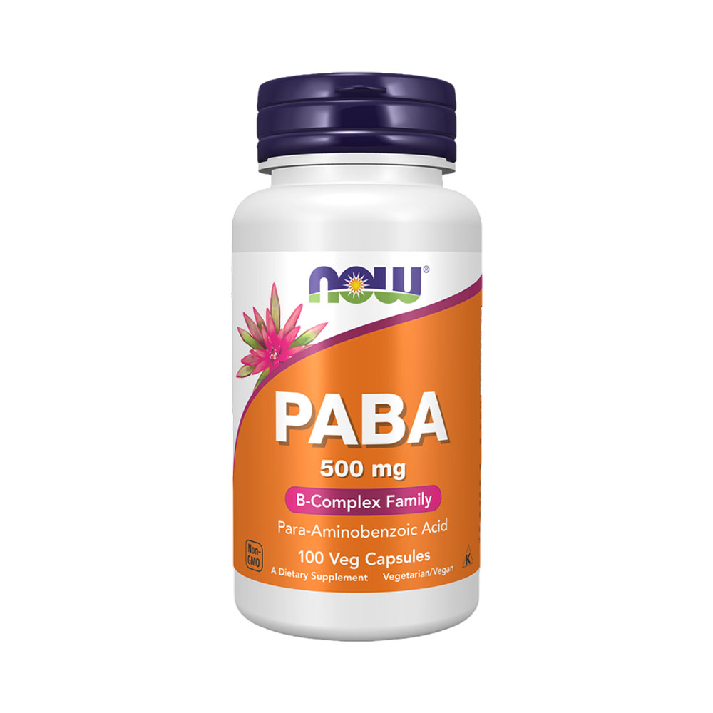 Vitamina Now Paba 500MG 100 Capsulas