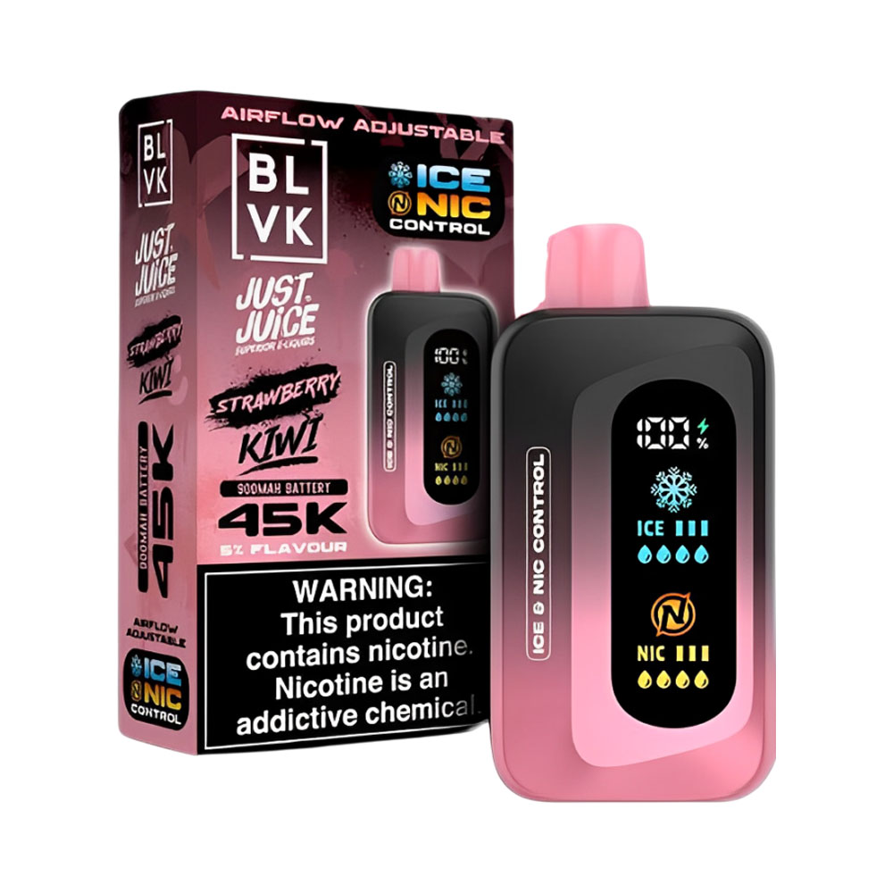 Pod Descartável Blvk Just Juice Strawberry Kiwi 45K Puffs