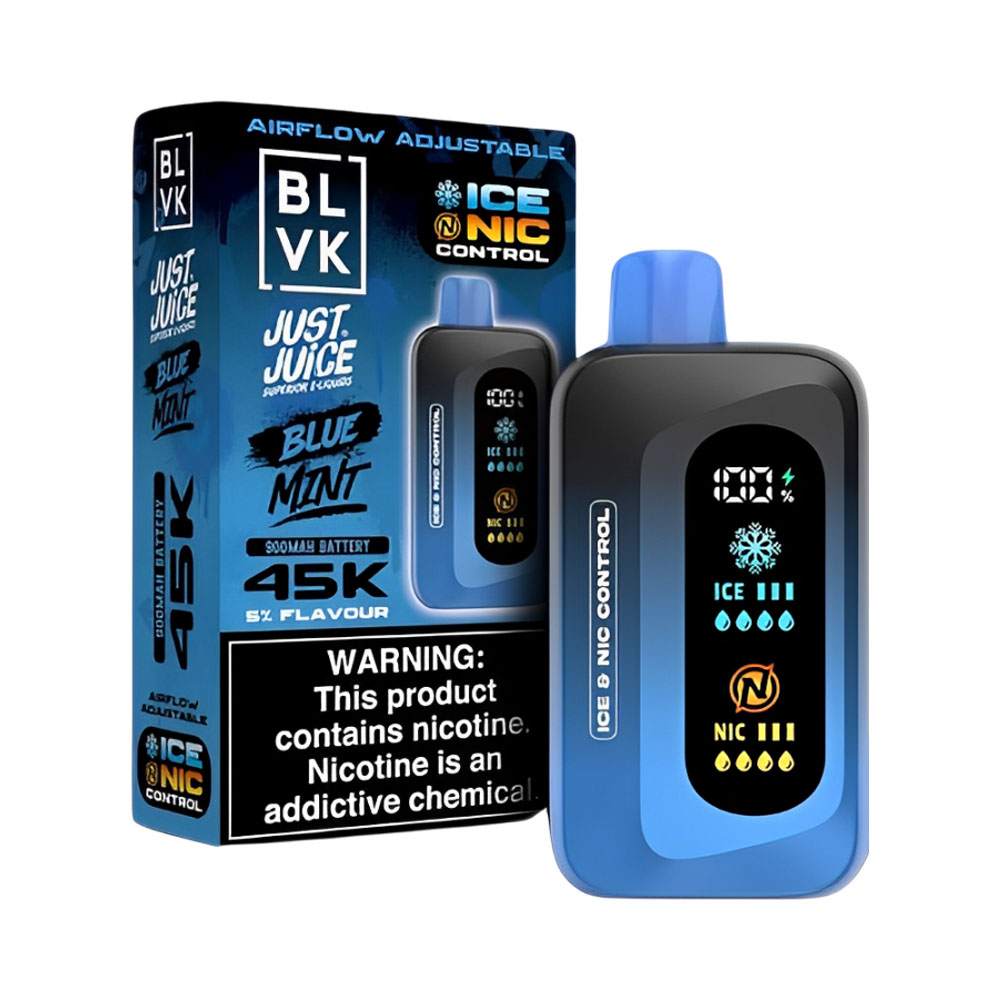 Pod Descartável Blvk Just Juice Blue Mint 45K Puffs