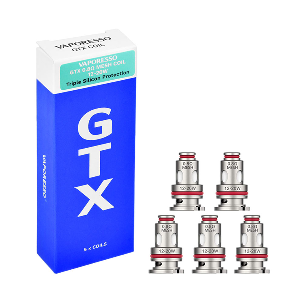 Accesorio Vaporesso Gtx Mesh 0.8 X 5 Coils